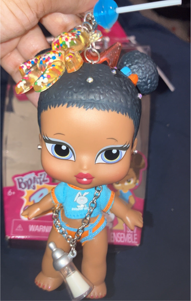 Sasha baby keychain