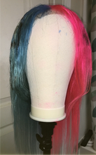 Load image into Gallery viewer, Hk blue and pink wig
