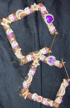 Load image into Gallery viewer, Purple kitty bamboos!!
