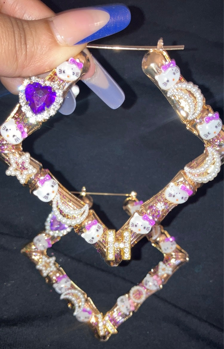 Purple kitty bamboos!!