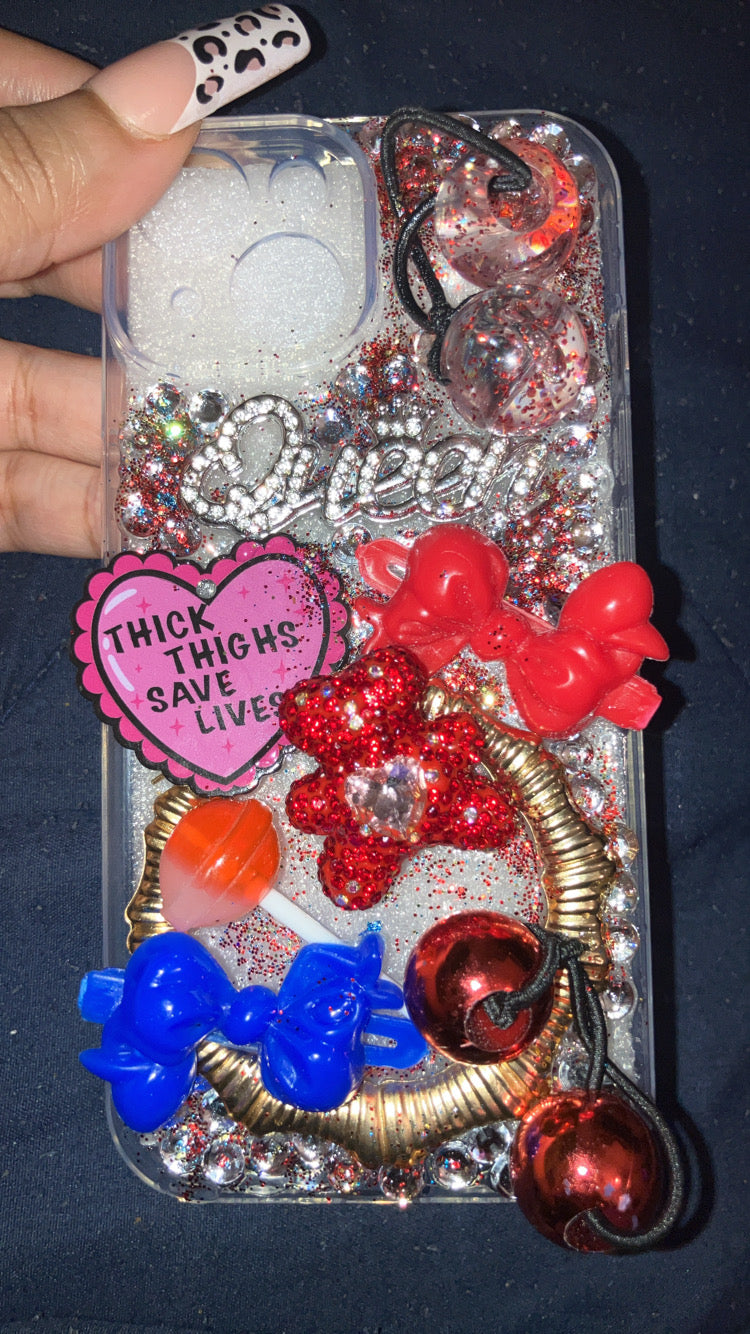 Black girl magic junk case!! iPhone 15