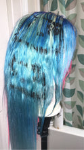 Load image into Gallery viewer, Hk blue and pink wig

