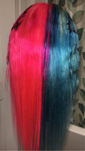 Load image into Gallery viewer, Hk blue and pink wig
