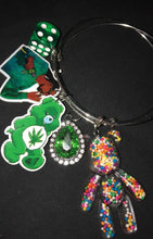 Load image into Gallery viewer, Mean Green Bangleset Doublestack
