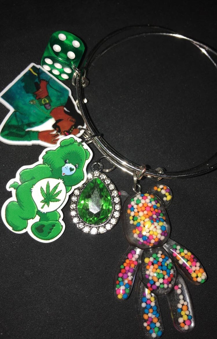 Mean Green Bangleset Doublestack