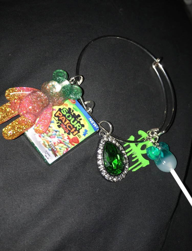 Boujee Green Bangleset